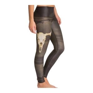 Teeki Deer Medicine Charcoal Leggings